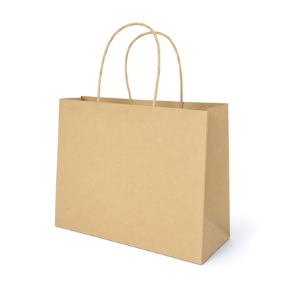 Bolsa Kraft Boutique Chica (12 piezas)