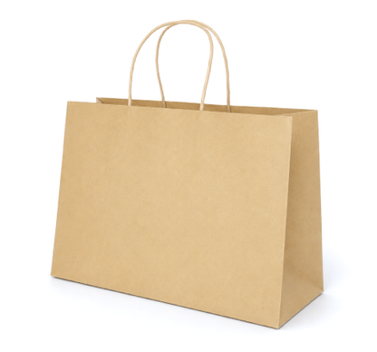 Bolsa Kraft Boutique Mediana (12 piezas)