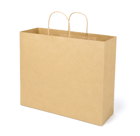 Bolsa Kraft Boutique Jumbo (12 piezas)