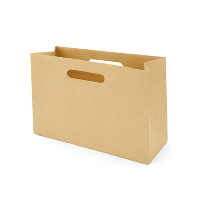 Bolsa Kraft Troquelada Boutique Chica (12 piezas)
