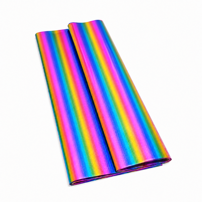 Papel Diamantado Arcoíris (10 piezas)