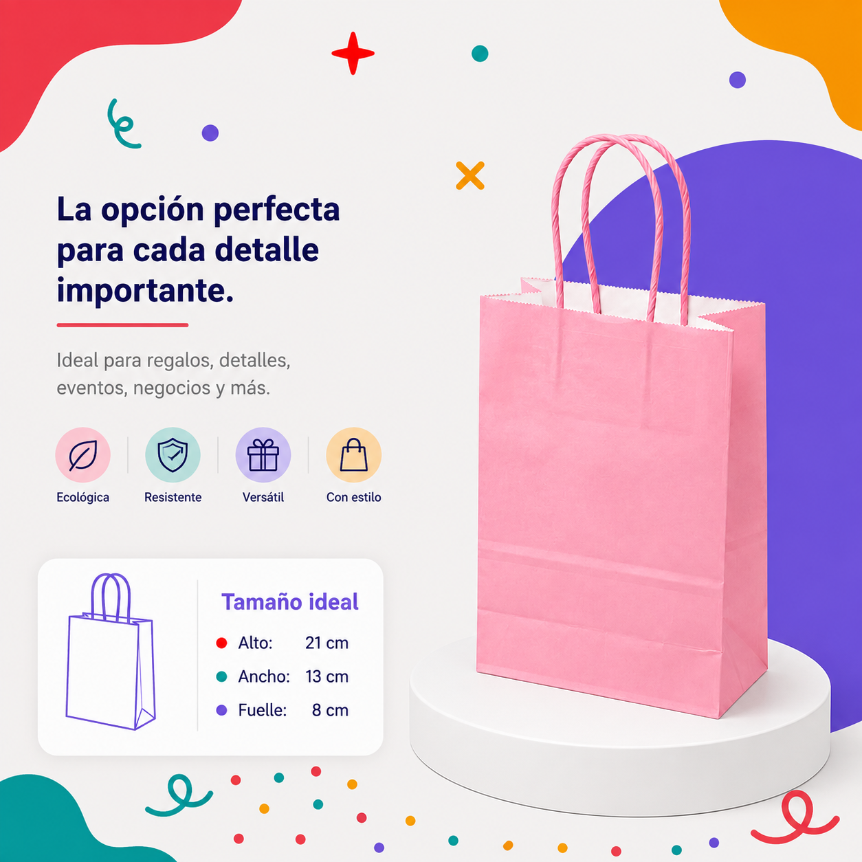 Bolsa Bond Chica (12 piezas)