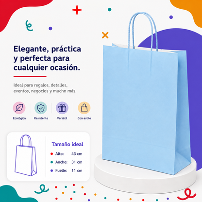 Bolsa Bond Jumbo (12 piezas)