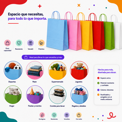 Bolsa Bond Jumbo (12 piezas)