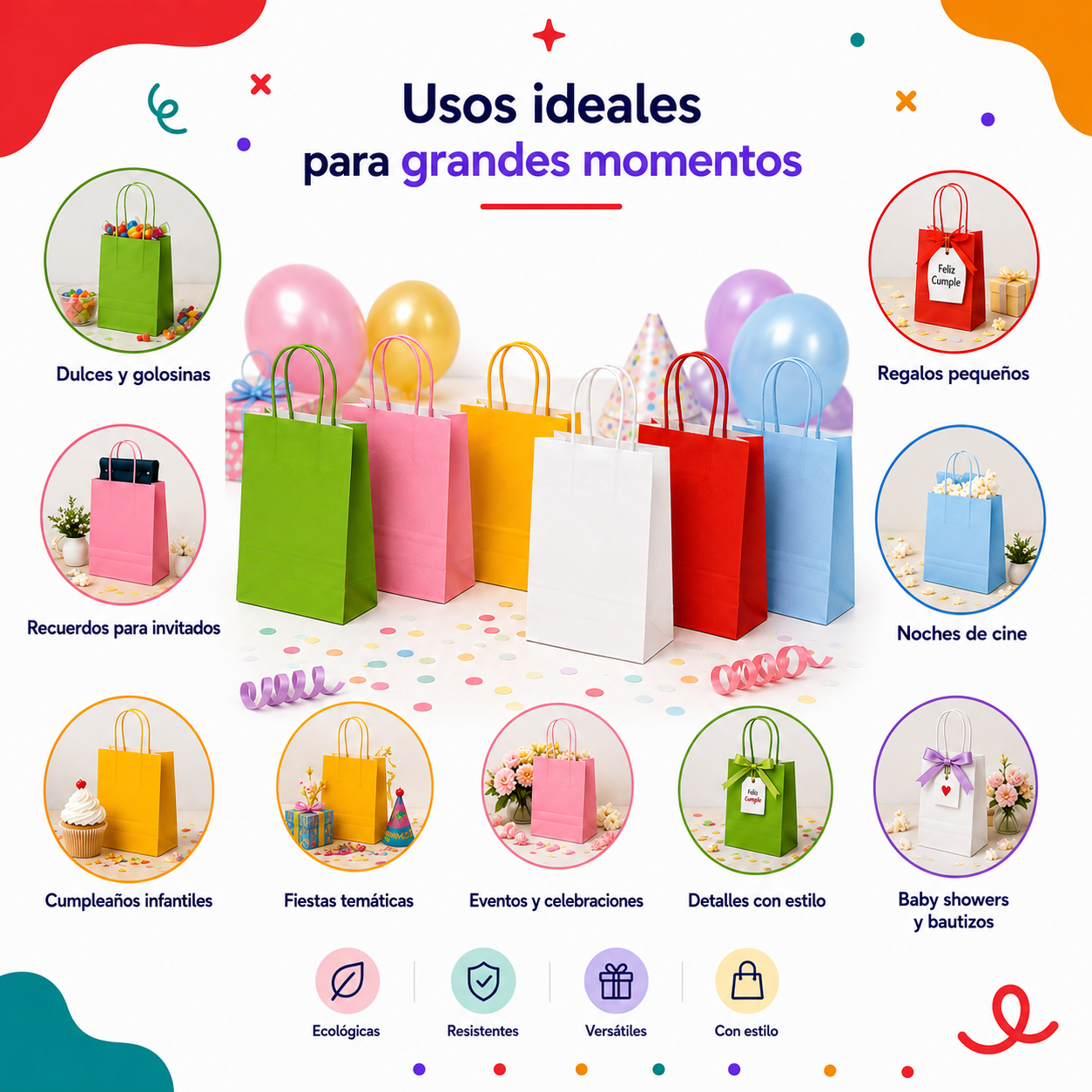 Bolsa Bond Chica (12 piezas)