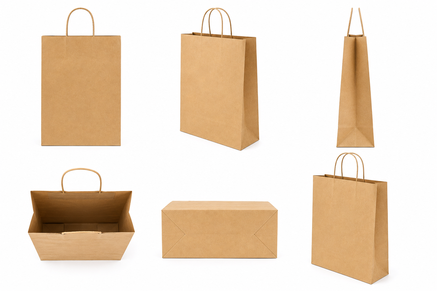Bolsa Kraft Jumbo (12 piezas)