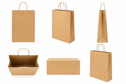 Bolsa Kraft Jumbo (12 piezas)