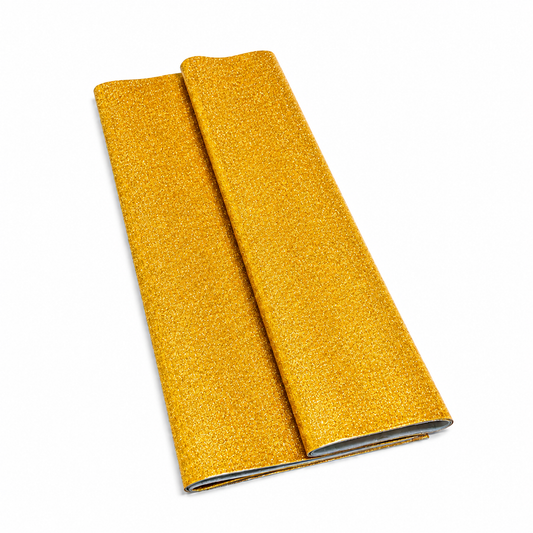Papel Diamantado Dorado (10 piezas)