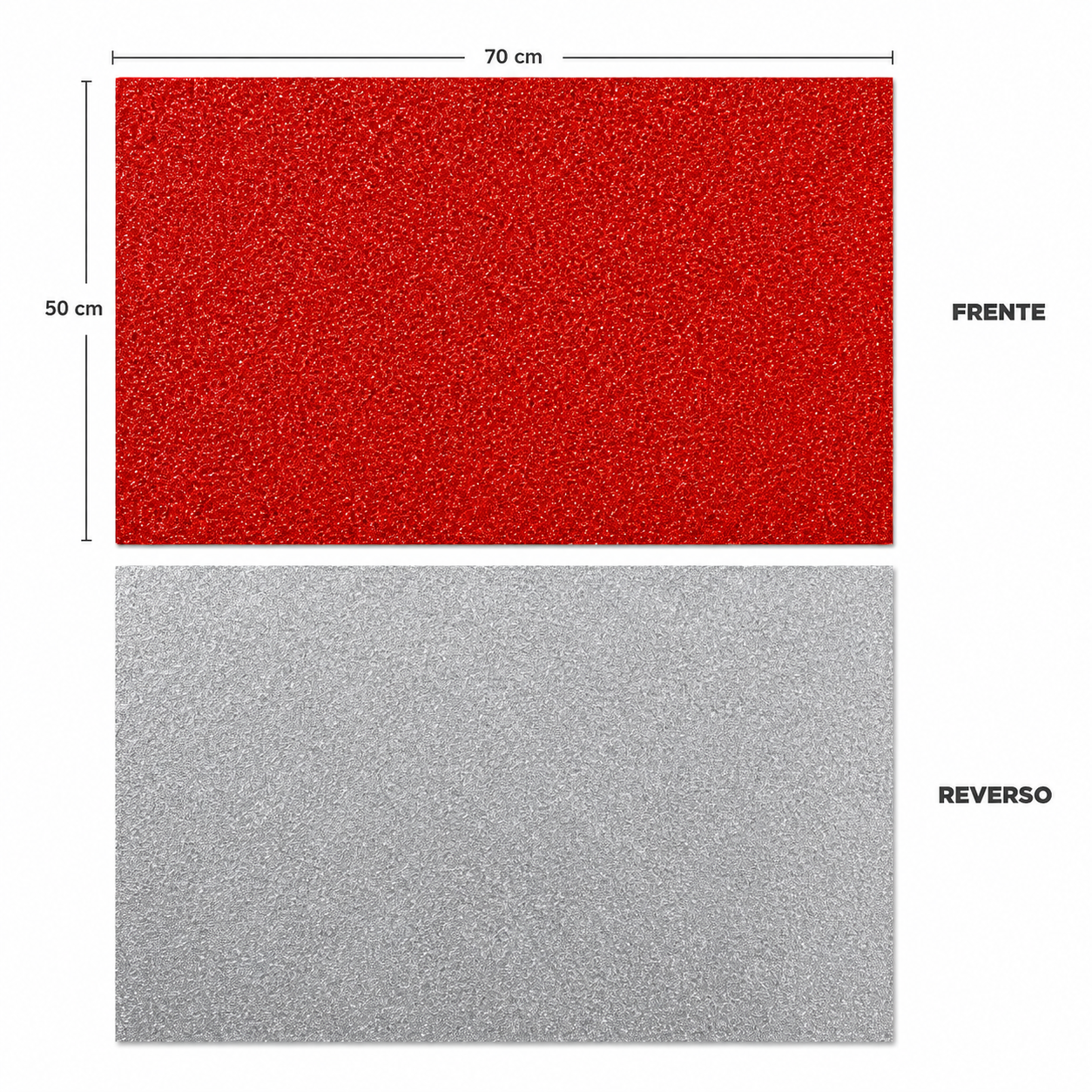 Papel Diamantado Rojo (10 piezas)