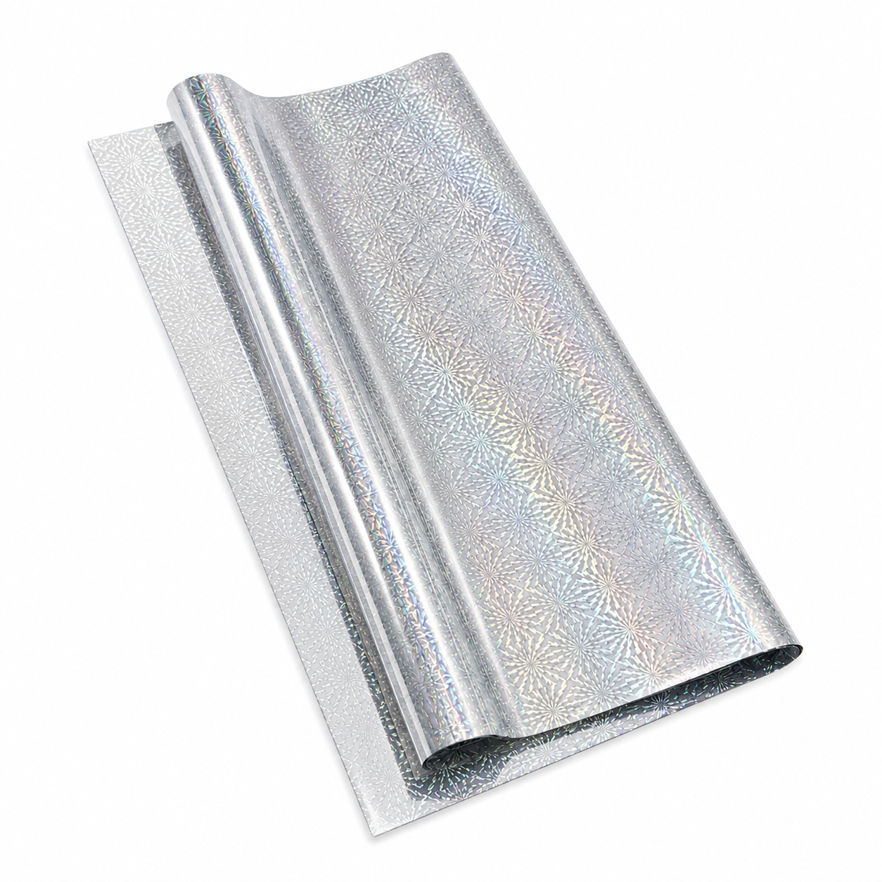 Papel Holograma Plateado (10 piezas)