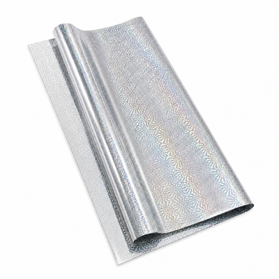 Papel Holograma Plateado (10 piezas)