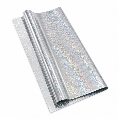 Papel Holograma Plateado (10 piezas)