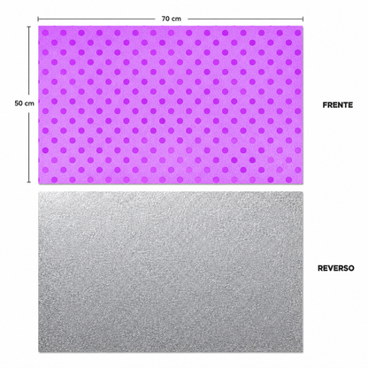 Papel Diamantado Lila con Puntos (10 piezas)